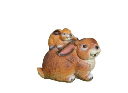 Design Rabbit Figure Garden Statue Sculpture Figures Sculptures Decoration new c865